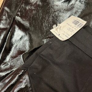 I.AM.GIA Glossy Black Pants